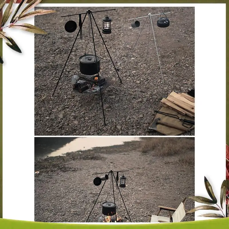 Reliable-Outdoor Aluminum Alloy Tripod Hanger Storage Rack Portable Crossbar Set Retractable Hanging Pot Bracket
Reliable-Outdoor Aluminum Alloy Tripod Hanger Storage Rack Portable Crossbar Set Retractable Hanging Pot Bracket