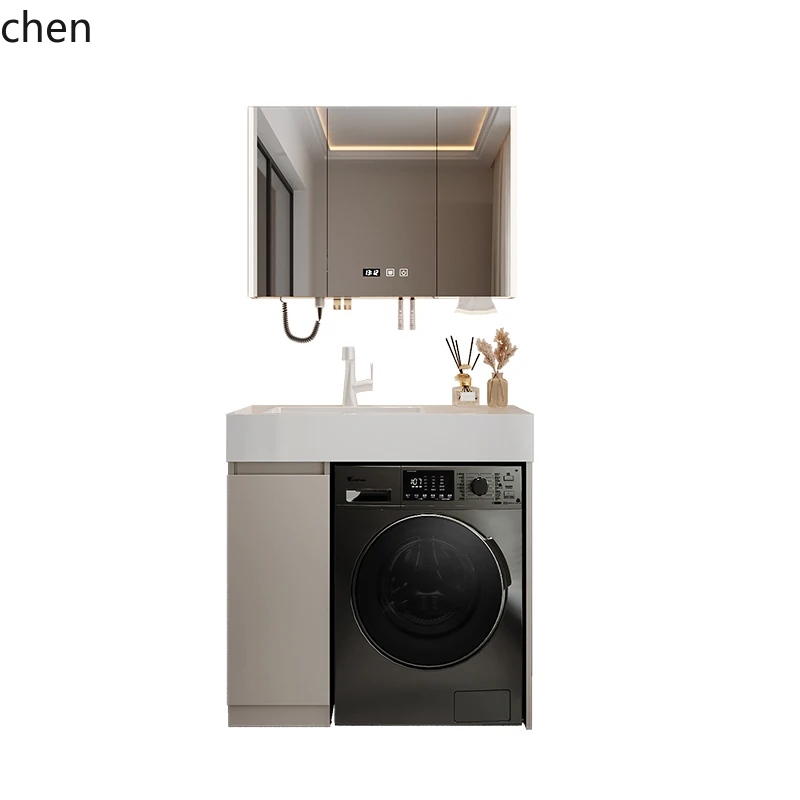 DYY body machine upper basin washing machine integrated cabinet solid wood bathroom washing mirror cabinet
DYY body machine upper basin washing machine integrated cabinet solid wood bathroom washing mirror cabinet