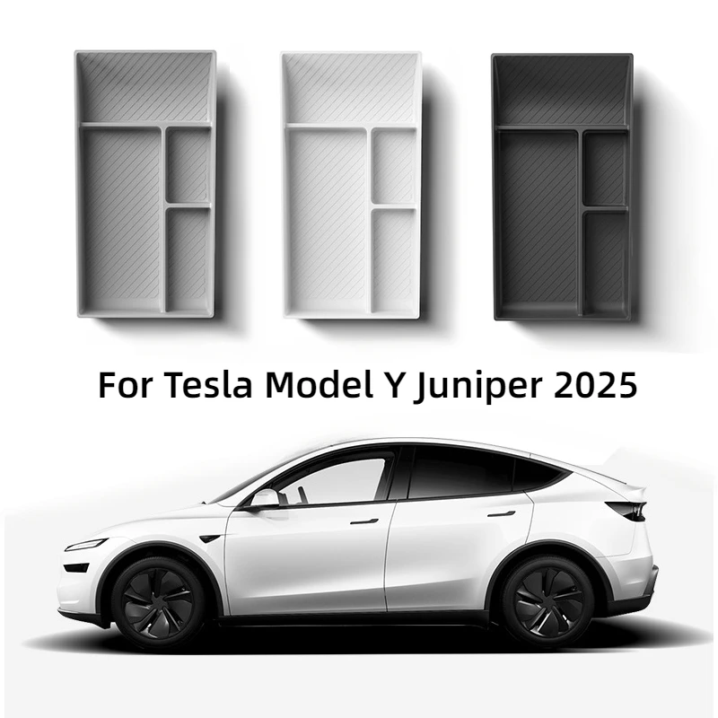 Center Control Storage Box for Tesla Model Y Juniper 2025 Center Console Lower Storage Non-slip Pad Organizer Tray Accessories
Center Control Storage Box for Tesla Model Y Juniper 2025 Center Console Lower Storage Non-slip Pad Organizer Tray Accessories