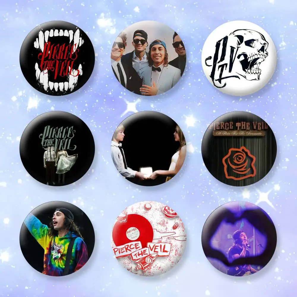 P-Pierce The V-Veil Pop Rock Band Brooches Cartoon Badge Pins Backpack Hat Accessories Friend Gift
P-Pierce The V-Veil Pop Rock Band Brooches Cartoon Badge Pins Backpack Hat Accessories Friend Gift