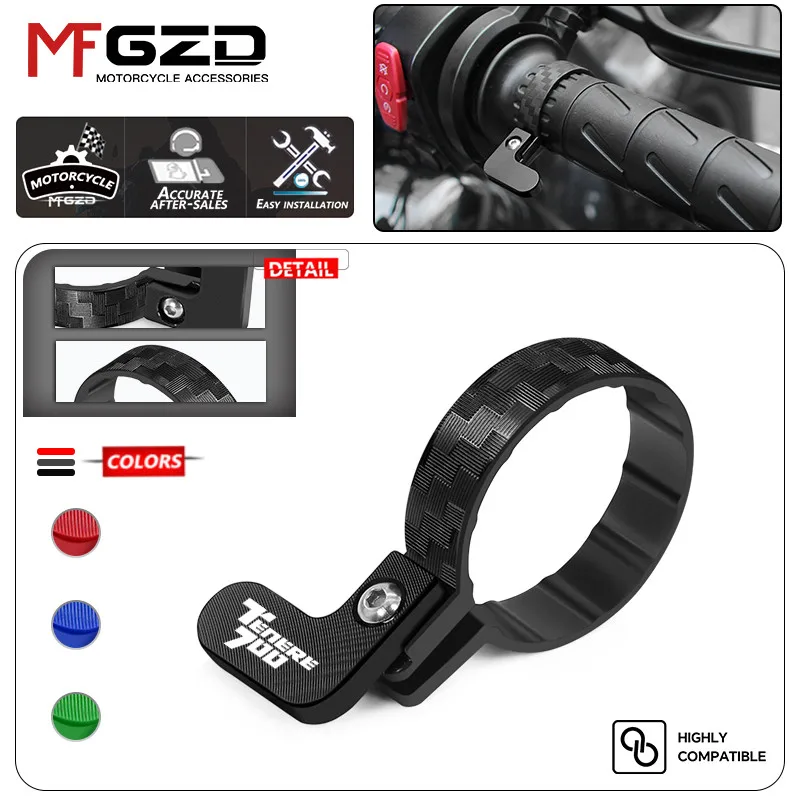NEW For TENERE700 TENERE1200 Handle Throttle Cruise Control Clip CNC Motorcycle Lightweight Accelerator Assist Grips Retainer
NEW For TENERE700 TENERE1200 Handle Throttle Cruise Control Clip CNC Motorcycle Lightweight Accelerator Assist Grips Retainer