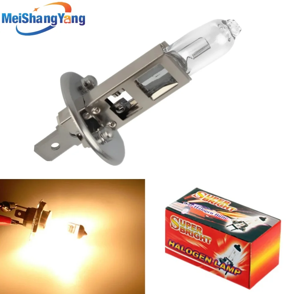 H1 12V 100W Halogen Bulbs Super Bright H1 Yellow Halogen Fog Light Bulb 12V 55W 4300K Car Head Lamp HeadLight Car Accessories
H1 12V 100W Halogen Bulbs Super Bright H1 Yellow Halogen Fog Light Bulb 12V 55W 4300K Car Head Lamp HeadLight Car Accessories