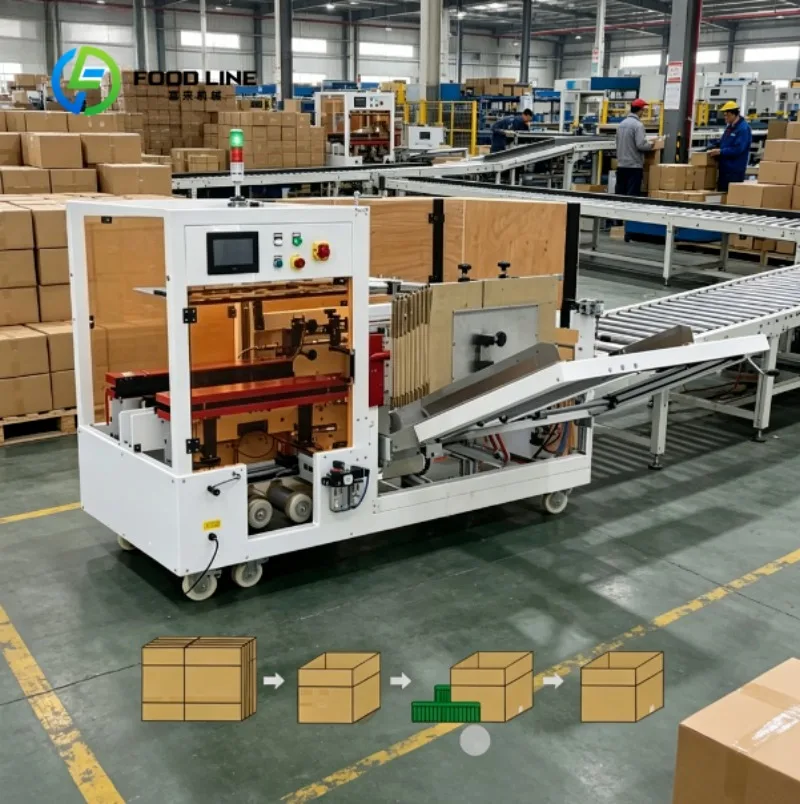 Automatic Carton Sealing Machine High Efficiency Case Sealer for Warehouse Logistics and Packaging Lines
Automatic Carton Sealing Machine High Efficiency Case Sealer for Warehouse Logistics and Packaging Lines