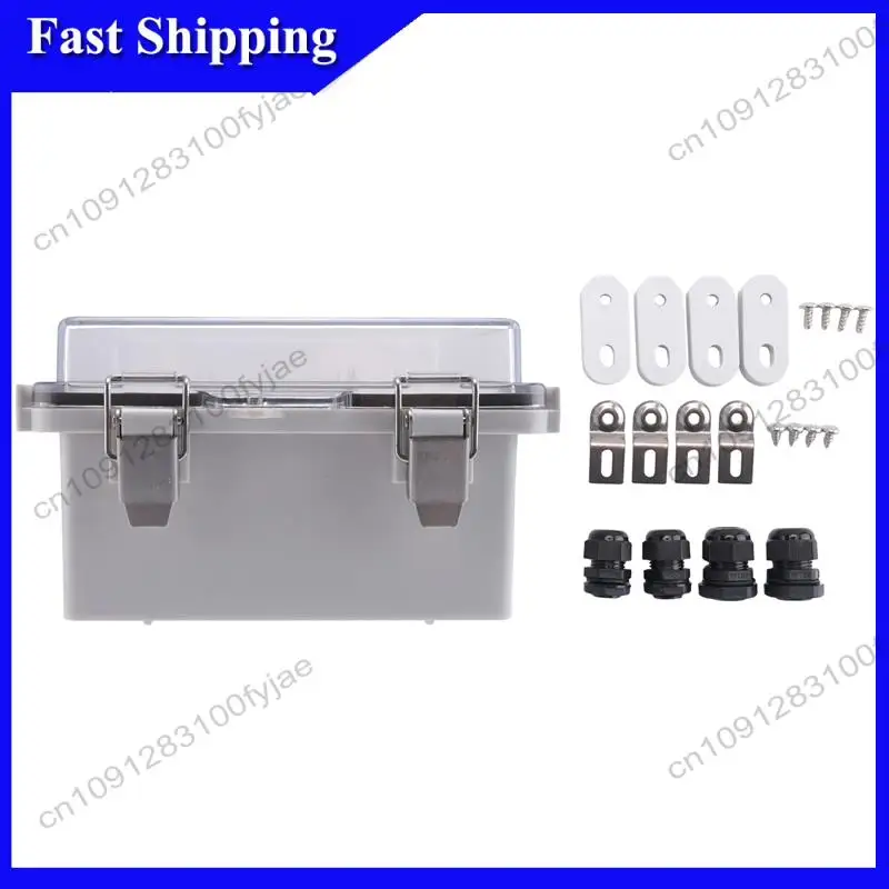 -X07A Waterproof Outdoor Project ABS Plastic Junction Box Weatherproof Dustproof Enclosure With Hinged Cover, Mounting Plate
-X07A Waterproof Outdoor Project ABS Plastic Junction Box Weatherproof Dustproof Enclosure With Hinged Cover, Mounting Plate