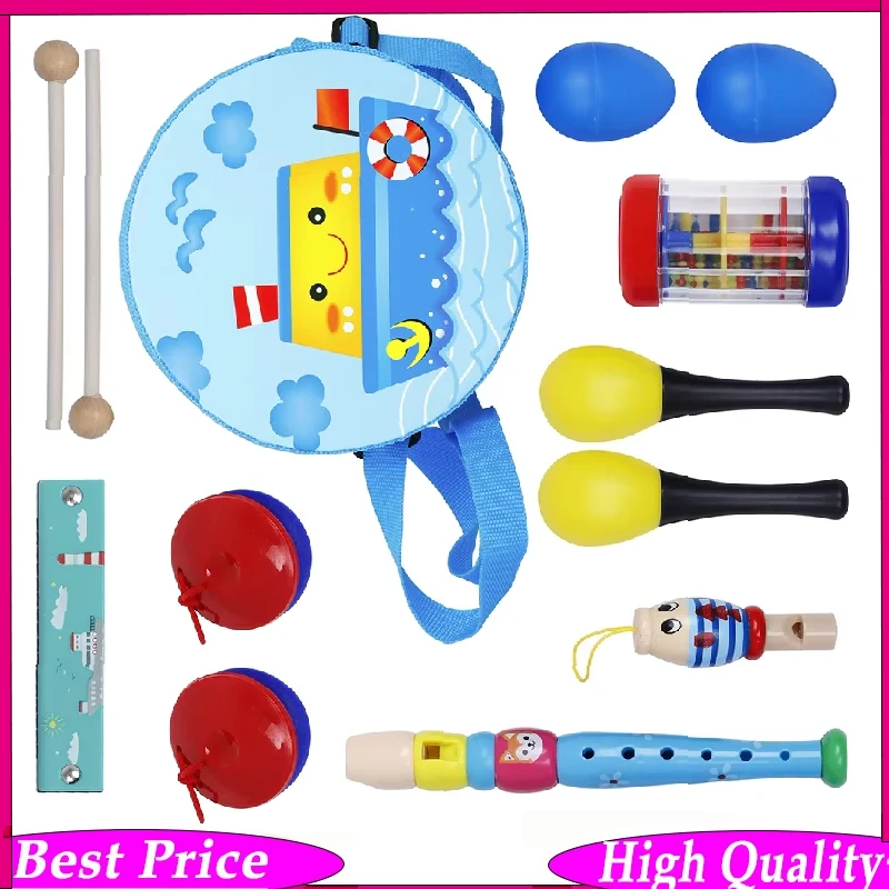 8Pcs Kids Musical Toys Set Children Early Education Rhythm Musical Instruments Color Toys Toddler Christmas Gift With Carry Bag
8Pcs Kids Musical Toys Set Children Early Education Rhythm Musical Instruments Color Toys Toddler Christmas Gift With Carry Bag