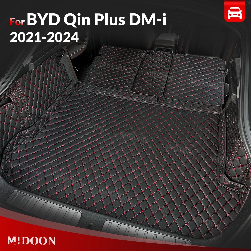 MIDOON для BYD Qin Plus DM-i 2021-2024 23 22, автомобильный коврик для багажника с полным покрытием, автомобильный защитный коврик, грузовой вкладыш, аксессуары для интерьера
MIDOON для BYD Qin Plus DM-i 2021-2024 23 22, автомобильный коврик для багажника с полным покрытием, автомобильный защитный коврик, грузовой вкладыш, аксессуары для интерьера
