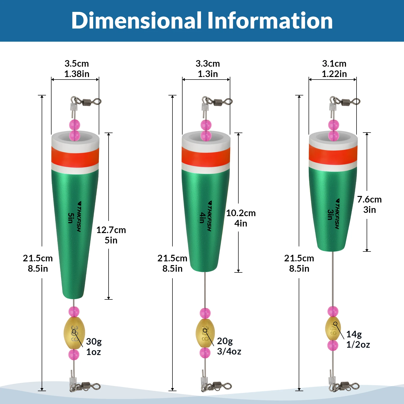 5pcs Popping Cork Float Bobber Rig Eva Foam Fishing Floats Buoys With Swivels Sinker Kit 3in 4in 5in Weighted Bobbers Rigs
5pcs Popping Cork Float Bobber Rig Eva Foam Fishing Floats Buoys With Swivels Sinker Kit 3in 4in 5in Weighted Bobbers Rigs