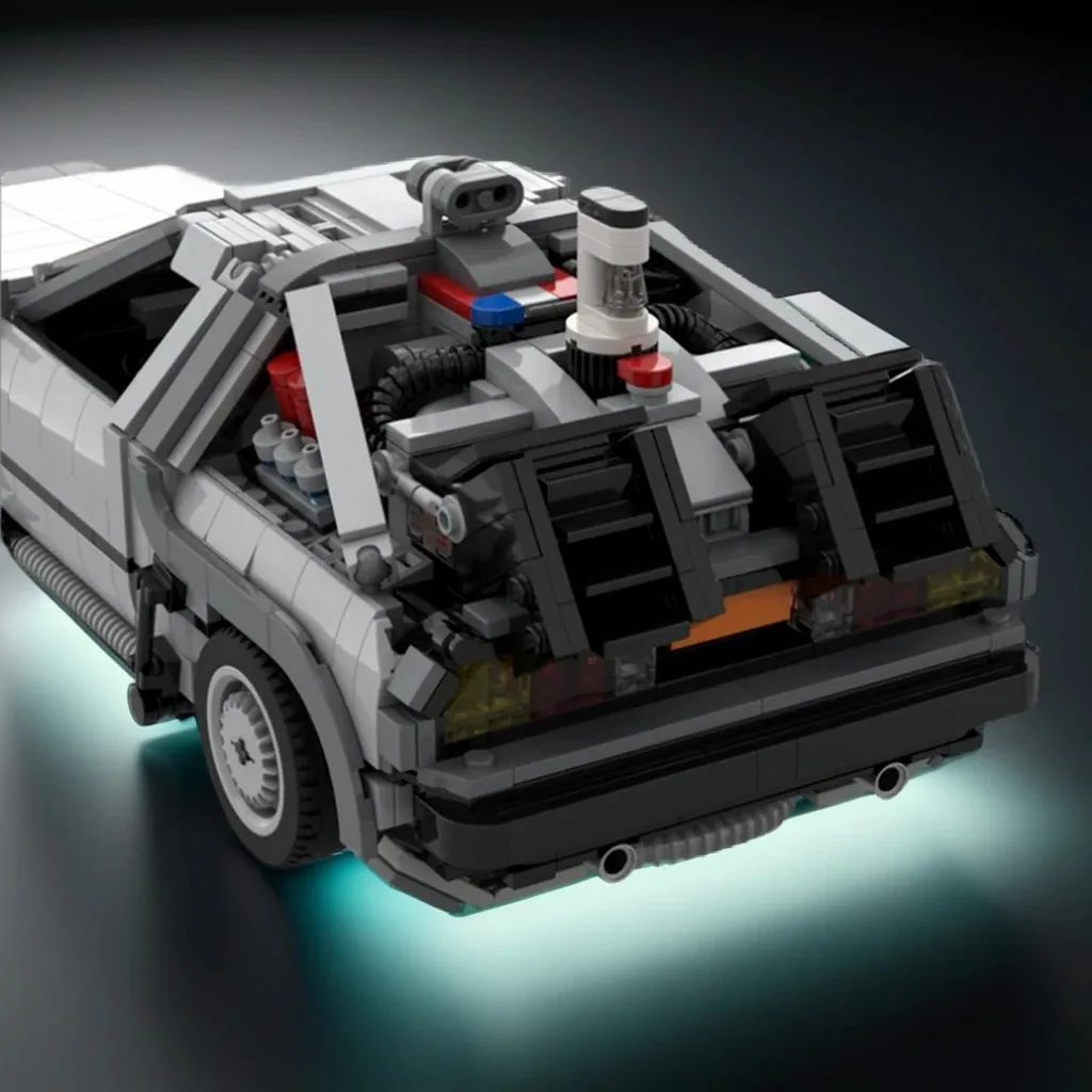 1844pcs MOC Sci-Fi Movie IP BTTF Time Machine Back to the Future Vehicle Design DIY Model Building Blocks Birthday Toys Gift
1844pcs MOC Sci-Fi Movie IP BTTF Time Machine Back to the Future Vehicle Design DIY Model Building Blocks Birthday Toys Gift