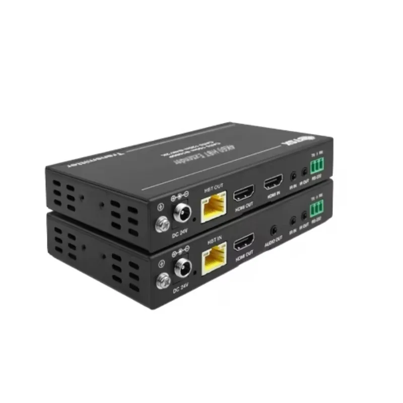 HDBaseT HDMI Extender 150m 4K60 Extender Support IR RS232 De-embedding with Loop Out for Professional AV Installation
HDBaseT HDMI Extender 150m 4K60 Extender Support IR RS232 De-embedding with Loop Out for Professional AV Installation