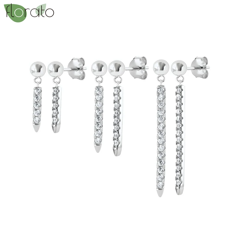 Dazzling Zircon Earrings Fashion 925 Sterling Silver Needle Luxury Crystal Dangle Stud Earrings for Women 2025 Fine Jewelry Gift
Dazzling Zircon Earrings Fashion 925 Sterling Silver Needle Luxury Crystal Dangle Stud Earrings for Women 2025 Fine Jewelry Gift