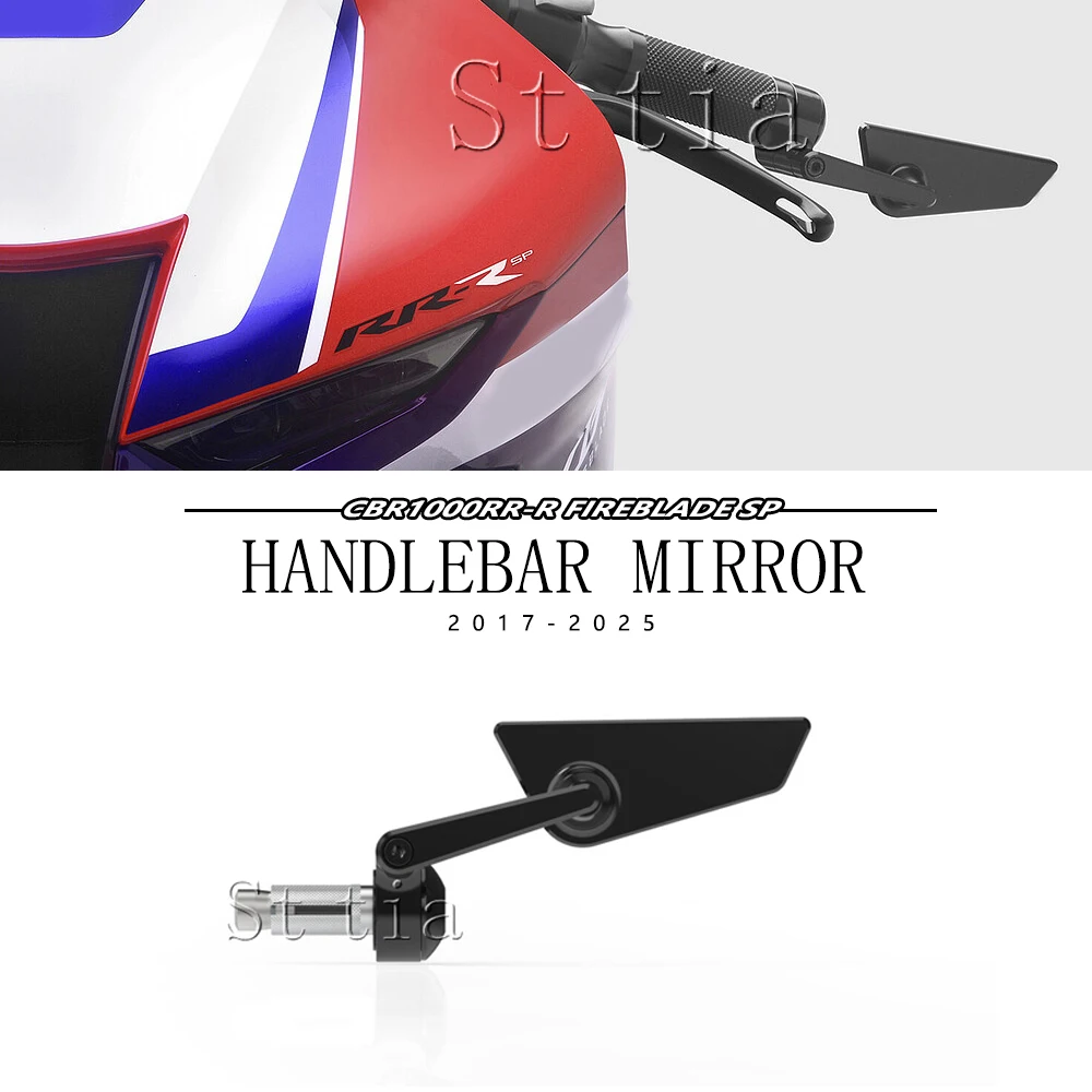 Зеркала заднего вида на руль для мотоцикла Honda CBR1000RR-R Fireblade SP CBR1000RR 2017-2025, алюминиевые, с ЧПУ
Зеркала заднего вида на руль для мотоцикла Honda CBR1000RR-R Fireblade SP CBR1000RR 2017-2025, алюминиевые, с ЧПУ