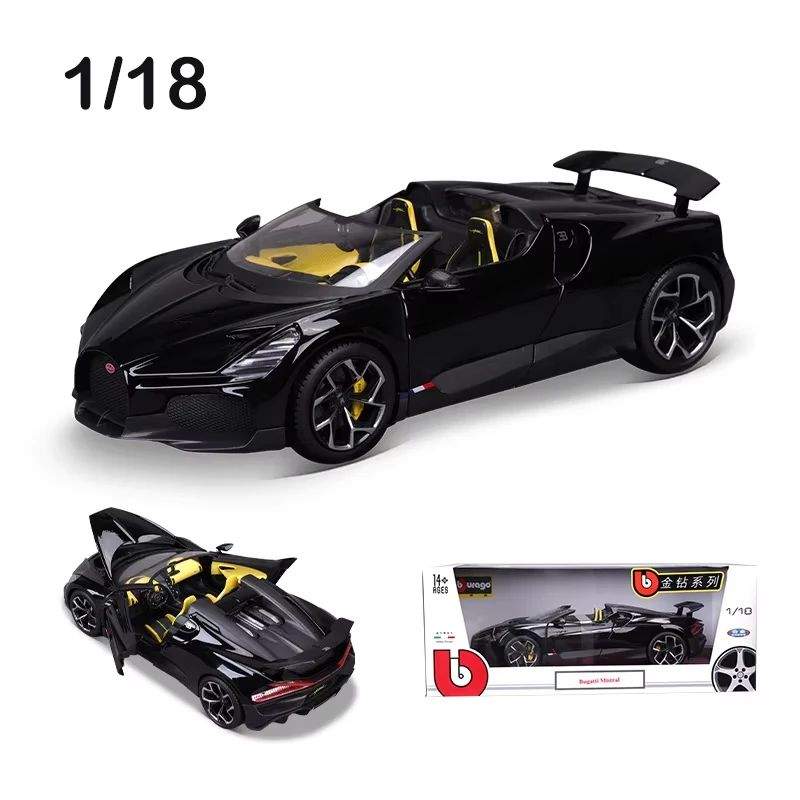 1:18 Bugatti Mistral Simulation Alloy Car Model Ornament Collection Gift Toy Wholesale 
1:18 Bugatti Mistral Simulation Alloy Car Model Ornament Collection Gift Toy Wholesale