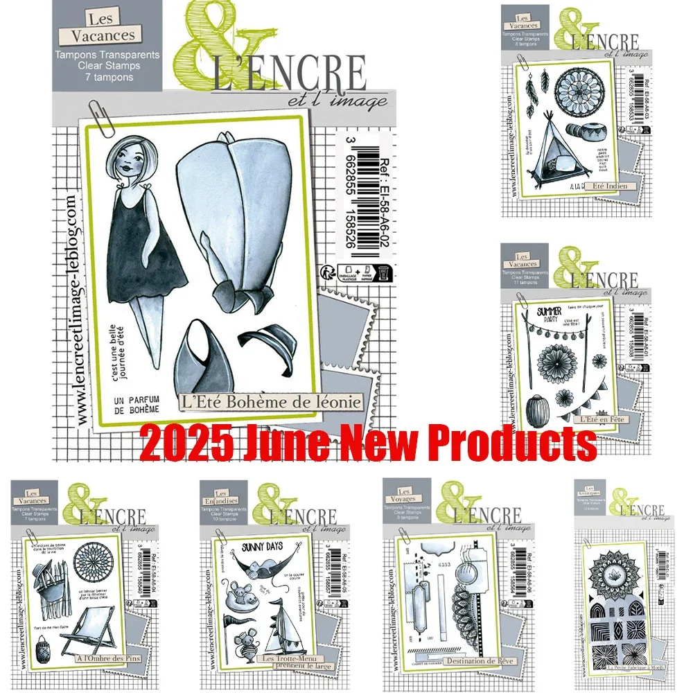 Small Model Factory Summer Celebration Transparent Stamps for DIY Handmade Album Greeting Card Decoration Gift 2025 June New
Small Model Factory Summer Celebration Transparent Stamps for DIY Handmade Album Greeting Card Decoration Gift 2025 June New
