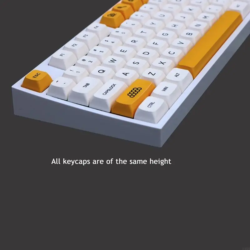 LX0B 140 Keys PBT Keycaps QX DYE-SUB Keycap For Cherry MX Mechanical Keyboard Honey Milk Theme Keycap
LX0B 140 Keys PBT Keycaps QX DYE-SUB Keycap For Cherry MX Mechanical Keyboard Honey Milk Theme Keycap