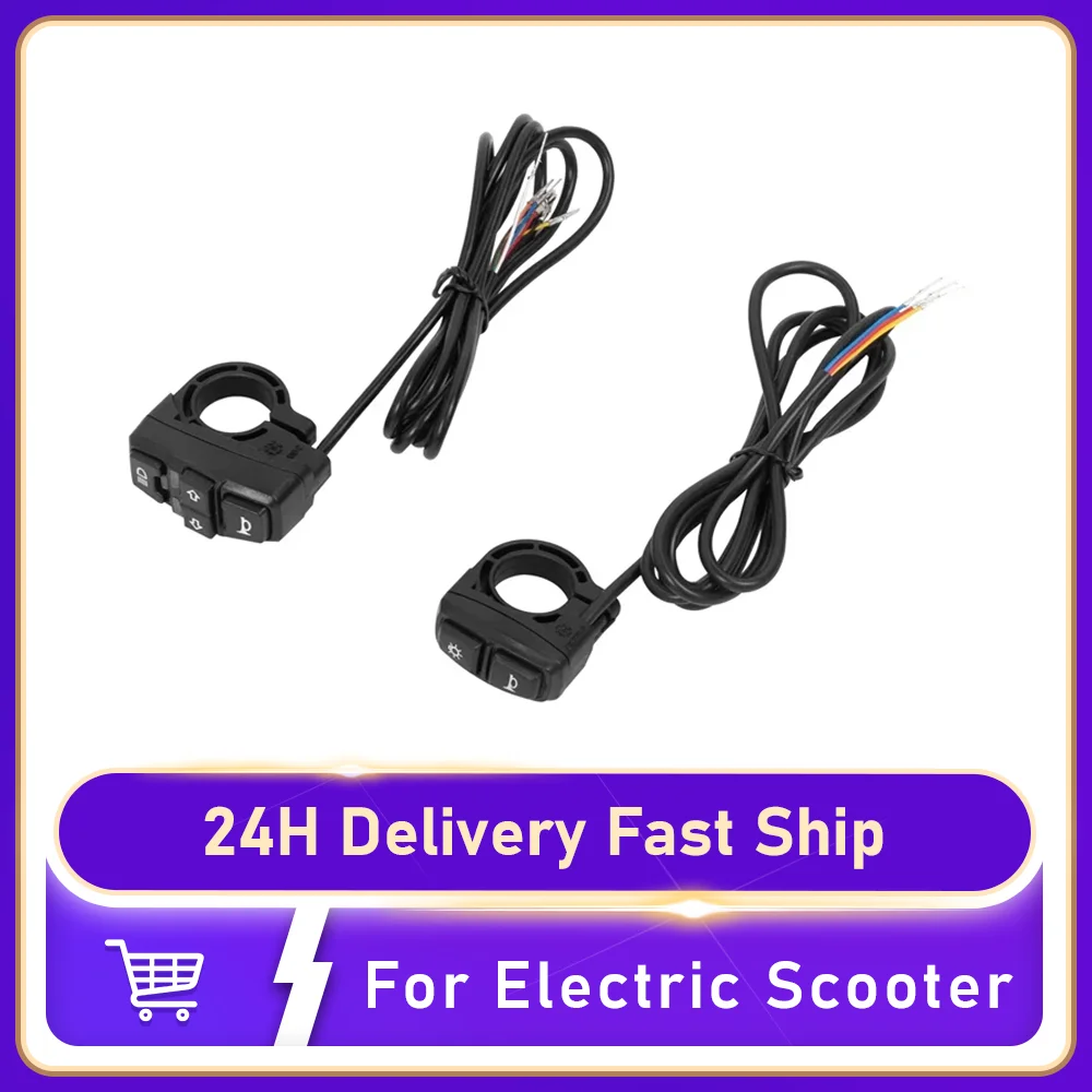 For Ebike Frontlight Horn Switch DK336 E-Bike Button can Control Turn Signal Light Electric Scooter Switch Accessories DK226
For Ebike Frontlight Horn Switch DK336 E-Bike Button can Control Turn Signal Light Electric Scooter Switch Accessories DK226