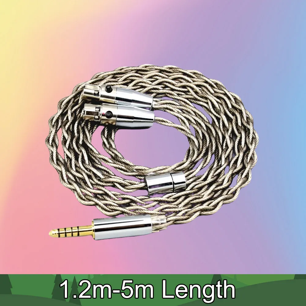 99% Pure Silver For Audeze LCD-3 LCD-2 LCD-X LCD-XC LCD-4z LCD-MX4 GX Graphene Silver Plated Shield Earphone Cable 7941
99% Pure Silver For Audeze LCD-3 LCD-2 LCD-X LCD-XC LCD-4z LCD-MX4 GX Graphene Silver Plated Shield Earphone Cable 7941