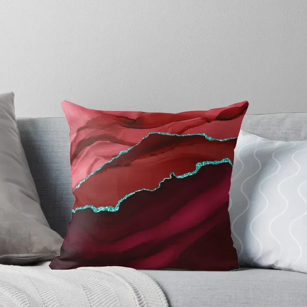 Abstract Red & Aqua Modern Geode Agate Design Throw Pillow Sofa Cushion Plaid Sofa Luxury Sofa Cushions pillow
Abstract Red & Aqua Modern Geode Agate Design Throw Pillow Sofa Cushion Plaid Sofa Luxury Sofa Cushions pillow