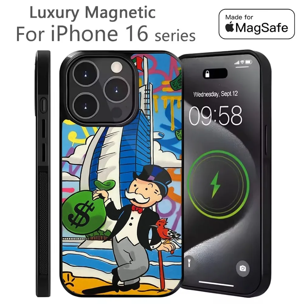 Dollar Alec Monopoly Man Phone Case For iPhone 16,15,14,13,12,11,Plus,Pro,Max Mini Magsafe Magnetic Wireless Charging
Dollar Alec Monopoly Man Phone Case For iPhone 16,15,14,13,12,11,Plus,Pro,Max Mini Magsafe Magnetic Wireless Charging