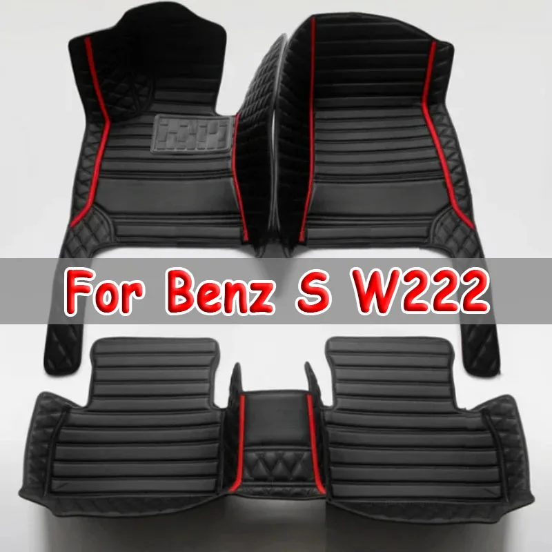 Автомобильные коврики для Benz S W222 Sedan 4-местный 2014 2015 2016 2017 2018 2019 2020, подушечки для ног, ковер, аксессуары для интерьера
Автомобильные коврики для Benz S W222 Sedan 4-местный 2014 2015 2016 2017 2018 2019 2020, подушечки для ног, ковер, аксессуары для интерьера