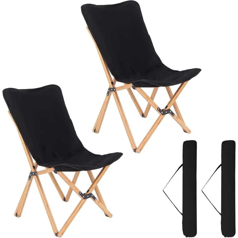 Camping Chairs 2 Pack, Folding Beach Chairs for 330lbs, Outdoor Butterfly Chair, Portable Lawn Chairs for Picnic Fishing Hiking
Camping Chairs 2 Pack, Folding Beach Chairs for 330lbs, Outdoor Butterfly Chair, Portable Lawn Chairs for Picnic Fishing Hiking
