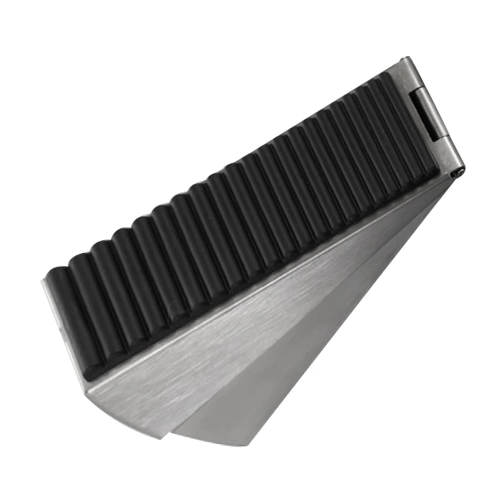 Heavy Duty Door Stopper Windproof Protector Wedge Shape for Wood Garage Steel Doors Various Floors Sturdy Materials Long Term 
Heavy Duty Door Stopper Windproof Protector Wedge Shape for Wood Garage Steel Doors Various Floors Sturdy Materials Long Term