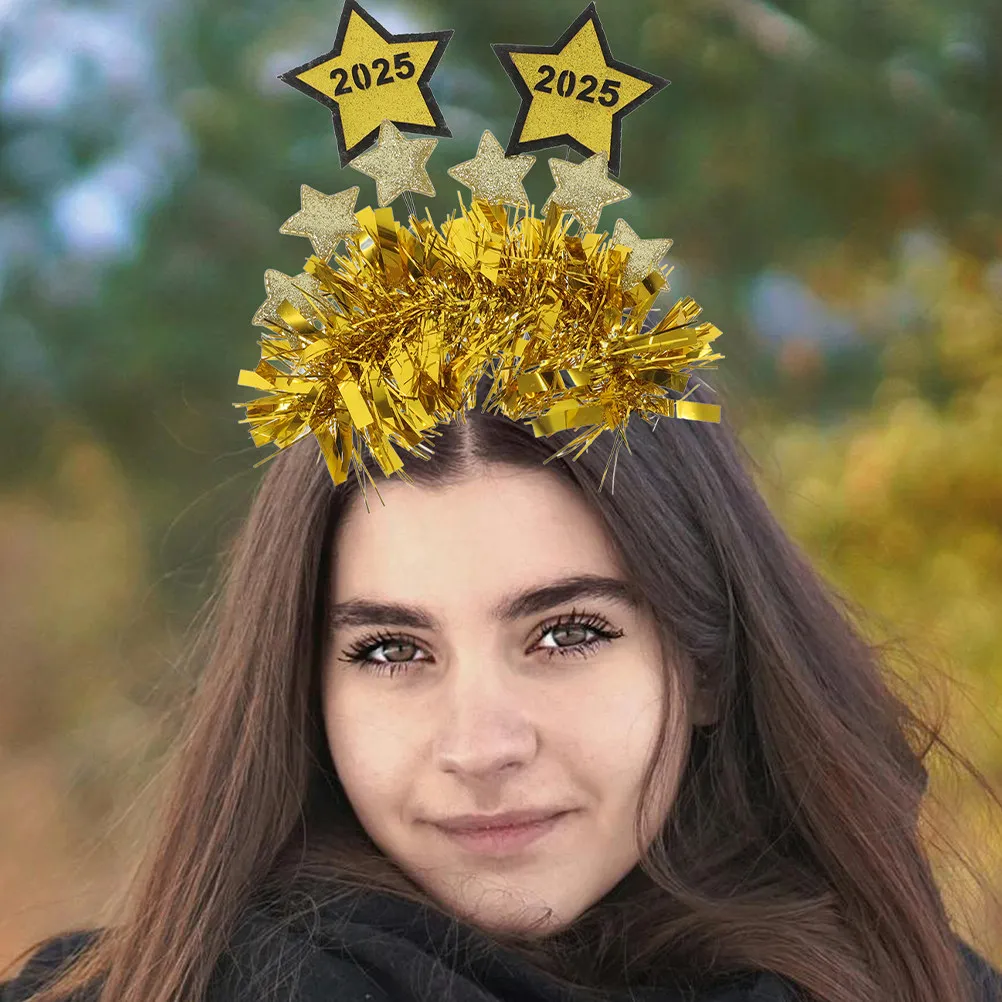 4Pcs New Year Headbands Star Style Comfortable Party Hair Accessories for Women Celebration Performance Supplies
4Pcs New Year Headbands Star Style Comfortable Party Hair Accessories for Women Celebration Performance Supplies