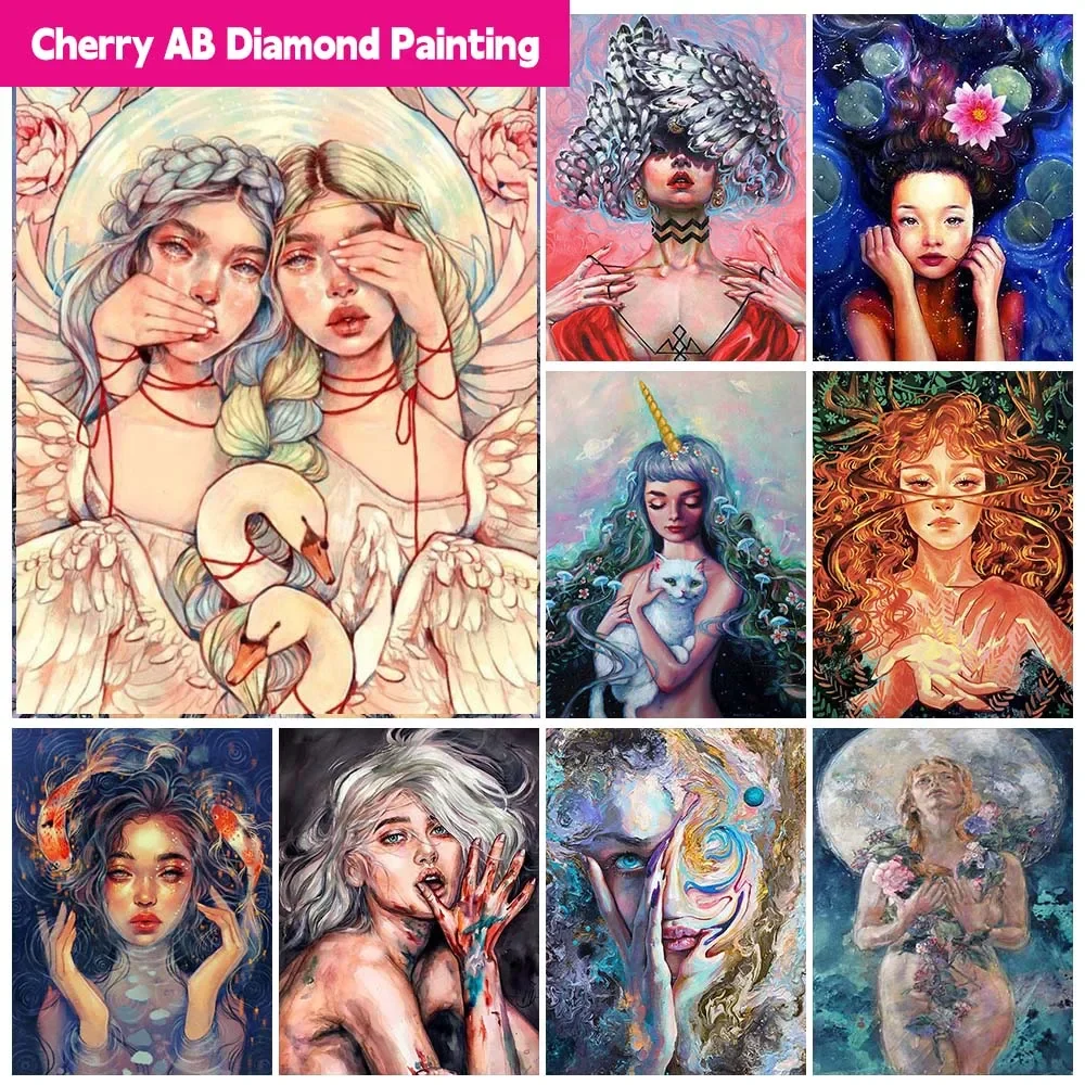 Cartoon Cute Girl 5D DIY AB Diamond Painting Flower Full Square Round Diamond Embroidery Mosaic Art Kawaii Home Decoration Gift
Cartoon Cute Girl 5D DIY AB Diamond Painting Flower Full Square Round Diamond Embroidery Mosaic Art Kawaii Home Decoration Gift