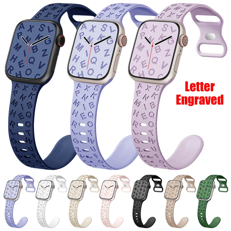 Поп-ремешок для Apple Watch Band 44 мм, 42 мм, 45 мм, 41 мм, 40 мм, 49 мм, 44 мм, силиконовый браслет Correa с гравировкой серии Ultra 2 10 8 9 7 SE
Поп-ремешок для Apple Watch Band 44 мм, 42 мм, 45 мм, 41 мм, 40 мм, 49 мм, 44 мм, силиконовый браслет Correa с гравировкой серии Ultra 2 10 8 9 7 SE