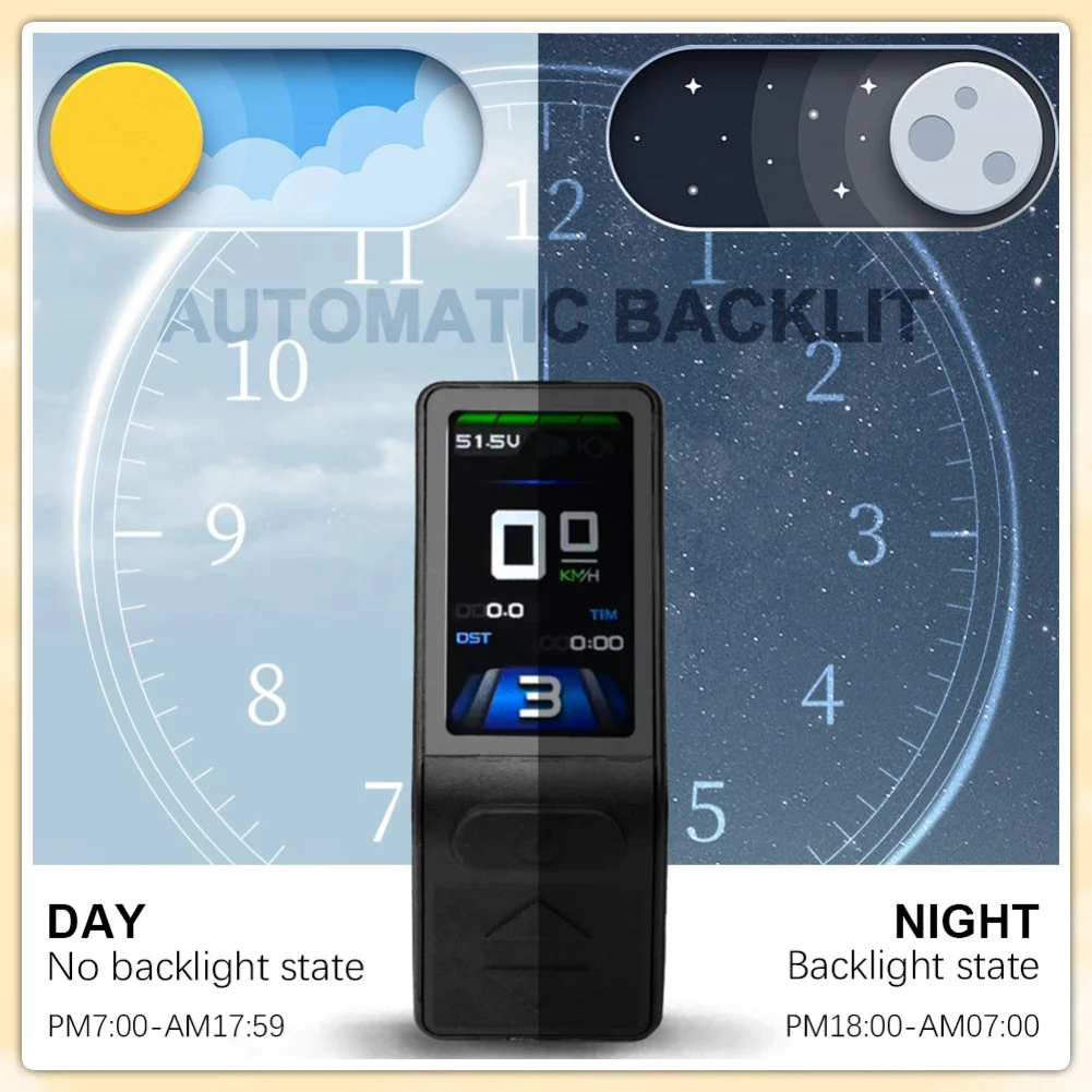 Водонепроницаемый дисплей для электровелосипедов, примерно 61,5*24 мм, с отображением кодов неисправностей, читаемый при солнечном свете, с переключателем единиц измерения (км/миль)
Водонепроницаемый дисплей для электровелосипедов, примерно 61,5*24 мм, с отображением кодов неисправностей, читаемый при солнечном свете, с переключателем единиц измерения (км/миль)