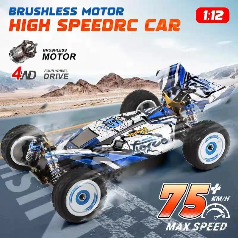 WLtoys 75km/h 144010 144001 2.4G Wireless Four-wheel Drive High-speed Off-road Remote-controlled Drifting Toy - A Gift for Boys
WLtoys 75km/h 144010 144001 2.4G Wireless Four-wheel Drive High-speed Off-road Remote-controlled Drifting Toy - A Gift for Boys