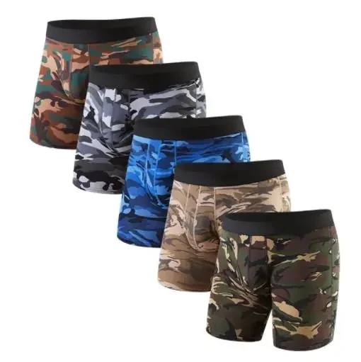 Long Camouflage Men's Underwear Long Men's Boxers Sexy Strong Man Gays Boxer Homewear mens underwear dis5
Long Camouflage Men's Underwear Long Men's Boxers Sexy Strong Man Gays Boxer Homewear mens underwear dis5