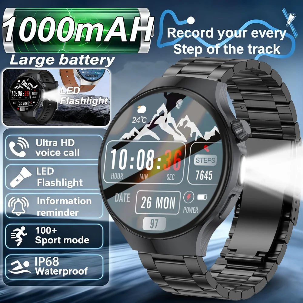 2026 New Built-in 1000mAh Super Large Battery Men Smart Watch Outdoor 1.7" Screen SOS IP68 Waterproof Bluetooth Call Smartwatch
2026 New Built-in 1000mAh Super Large Battery Men Smart Watch Outdoor 1.7" Screen SOS IP68 Waterproof Bluetooth Call Smartwatch