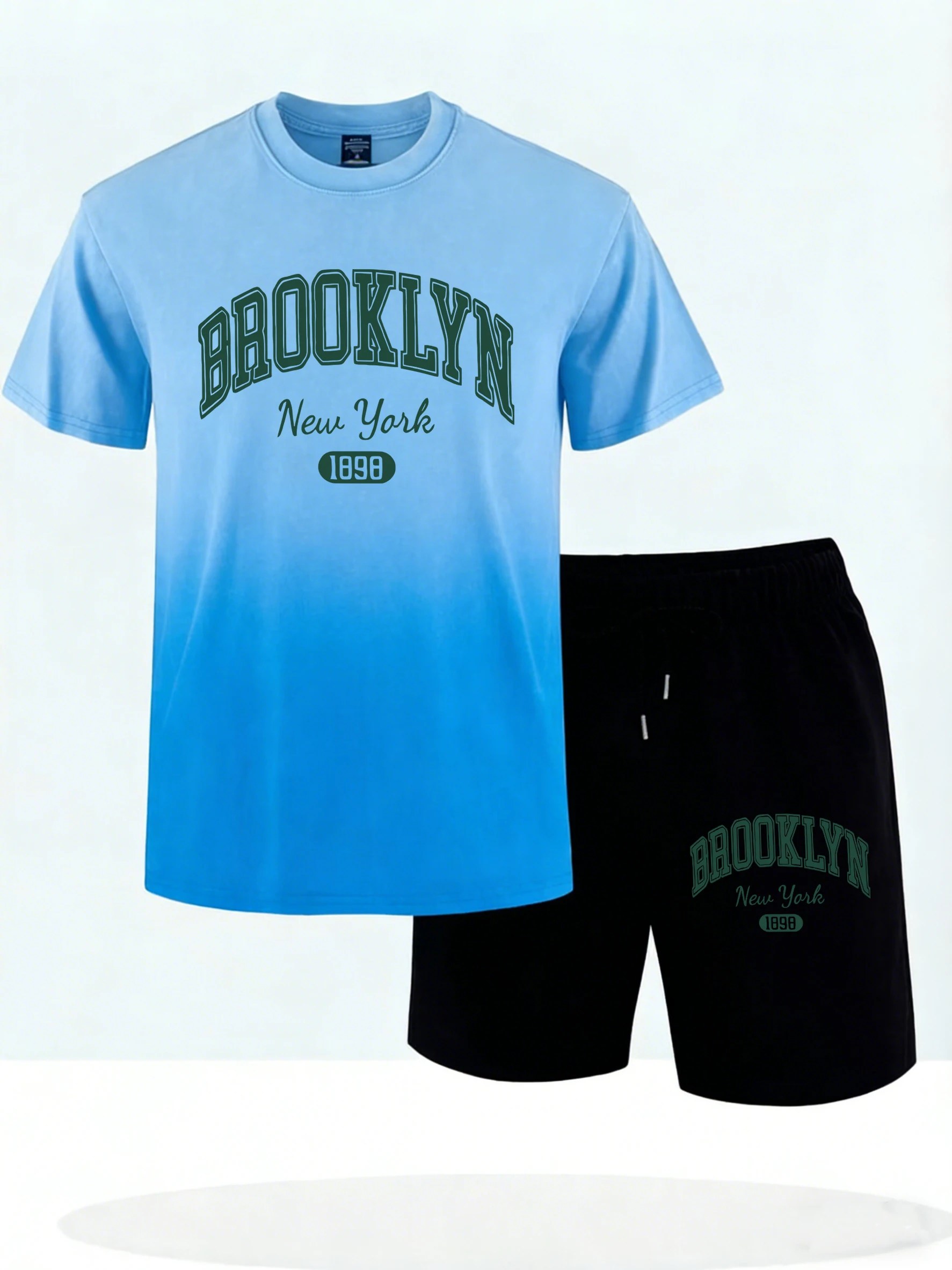 Brooklyn New York 1898 Print Men Summer Basics Tie-Dye T Shirts Suit Cotton Street T-Shirts Running Oversized Casual Sportpants
Brooklyn New York 1898 Print Men Summer Basics Tie-Dye T Shirts Suit Cotton Street T-Shirts Running Oversized Casual Sportpants
