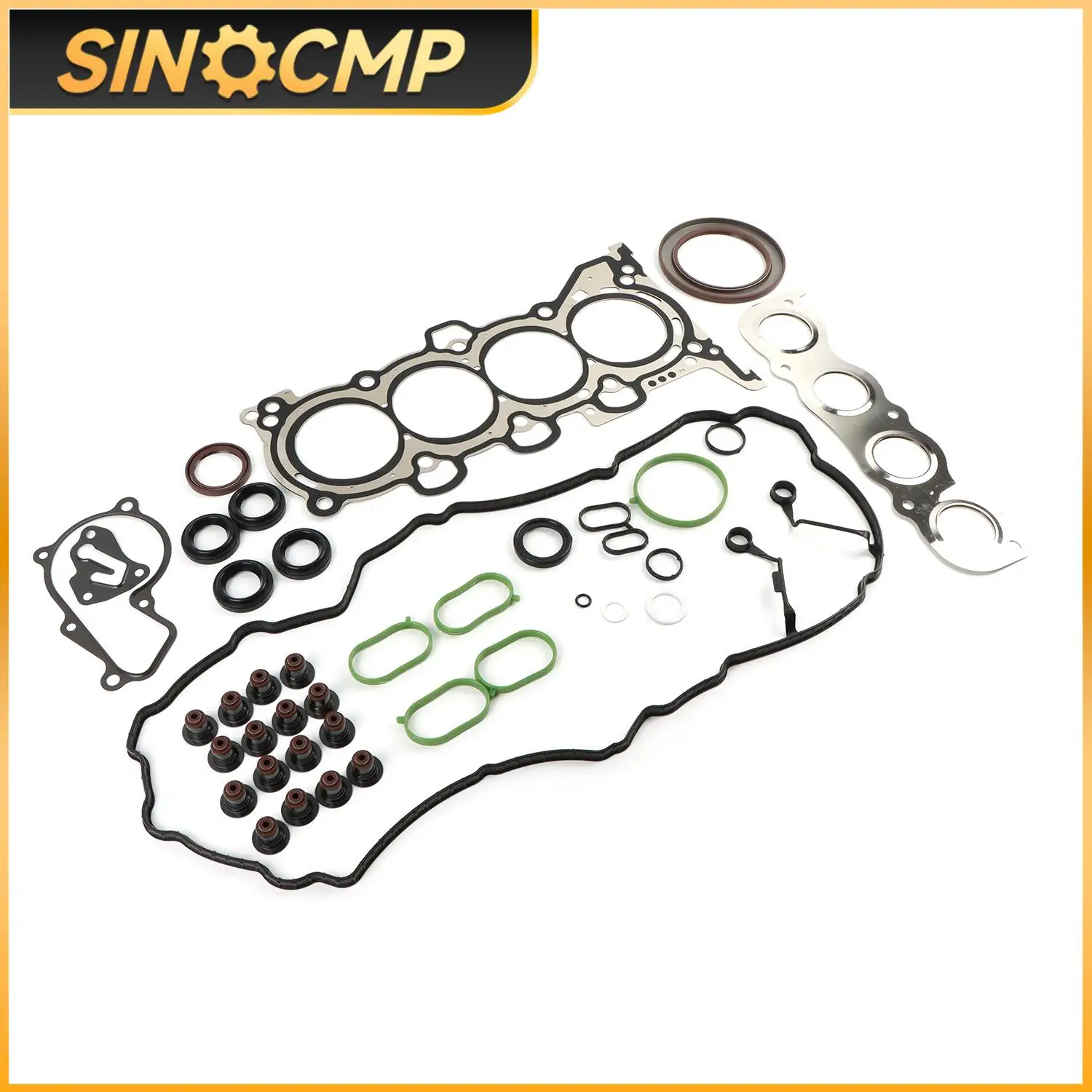 1Set Engine Overhaul Gasket Set For 2012–2020 Hyundai Kia G4NC 2.0L 20910-2EC01 Professional Replacement Parts for Cars
1Set Engine Overhaul Gasket Set For 2012–2020 Hyundai Kia G4NC 2.0L 20910-2EC01 Professional Replacement Parts for Cars