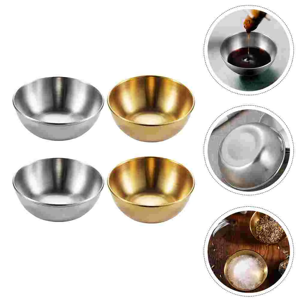 Sushi Seasoning Dish Bowl for Home Eel Sauce Silver Stainless Steel Small Saucers
Sushi Seasoning Dish Bowl for Home Eel Sauce Silver Stainless Steel Small Saucers