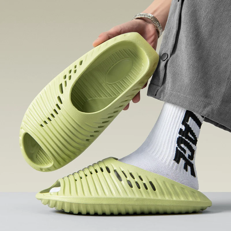 Summer Men Casual Sandals and Open Toe Slippers Non Slip Thick Rubber Outsole All Match Daily Outfit for Home Beach Shopping
Summer Men Casual Sandals and Open Toe Slippers Non Slip Thick Rubber Outsole All Match Daily Outfit for Home Beach Shopping
