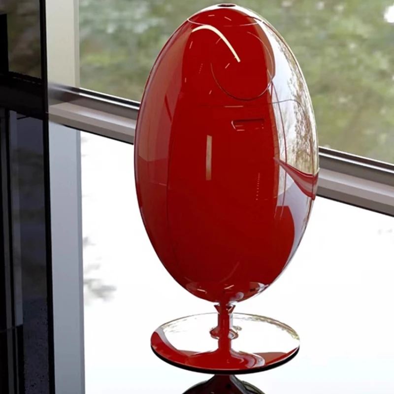 Environmentally friendly dinosaur egg classification trash can open kitchen large floor ornament 
Environmentally friendly dinosaur egg classification trash can open kitchen large floor ornament