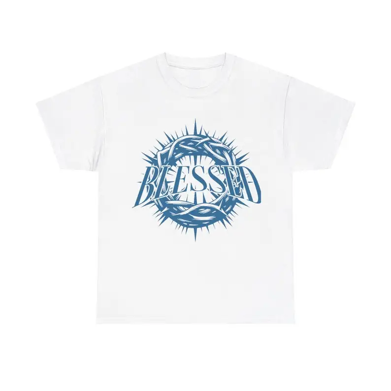 Blessed T-Shirt, Gratitude T-Shirt, Faith-Inspired Shirt, Positive Vibes Tee, Blessed Graphic Shirt, Inspirational Quote Tee
Blessed T-Shirt, Gratitude T-Shirt, Faith-Inspired Shirt, Positive Vibes Tee, Blessed Graphic Shirt, Inspirational Quote Tee