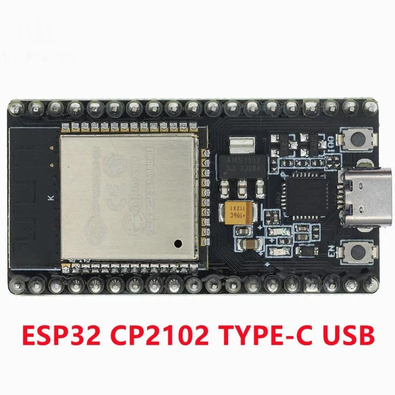 Макетная плата ESP32 с разъемом Type-C и интерфейсом MicroUSB, беспроводной модуль с Wi-Fi и Bluetooth, WROOM32D
Макетная плата ESP32 с разъемом Type-C и интерфейсом MicroUSB, беспроводной модуль с Wi-Fi и Bluetooth, WROOM32D