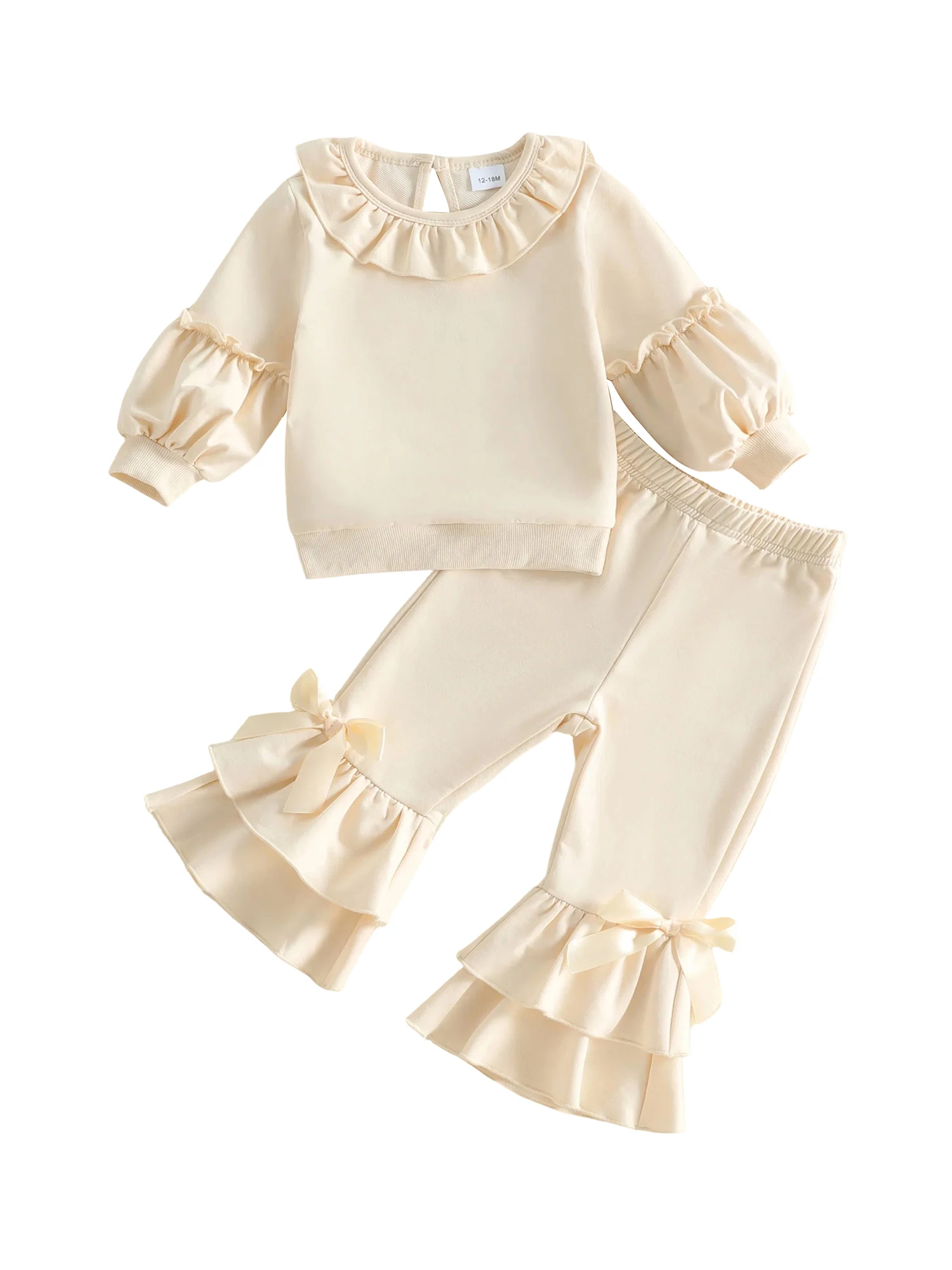 Toddler Girl Winter Clothes Warm Fleece Hoodie and Pants Set with Cute Bow Detail and Ruffle Sleeves 2 Piece Outfit
Toddler Girl Winter Clothes Warm Fleece Hoodie and Pants Set with Cute Bow Detail and Ruffle Sleeves 2 Piece Outfit