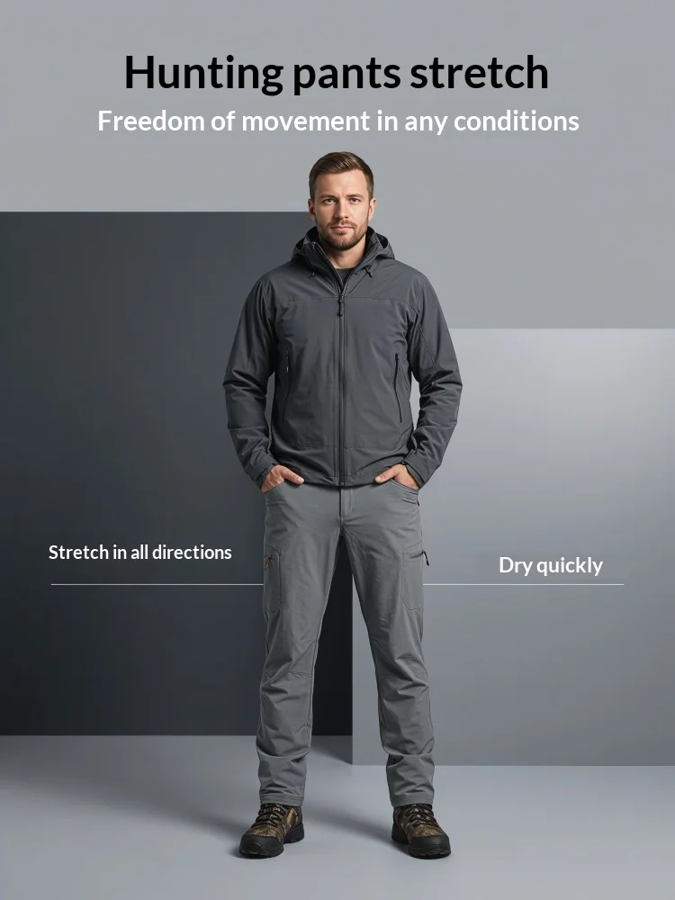 Men's jungle outdoor trekking pants, truck work camouflage hunting clothing, hunting pants
Men's jungle outdoor trekking pants, truck work camouflage hunting clothing, hunting pants