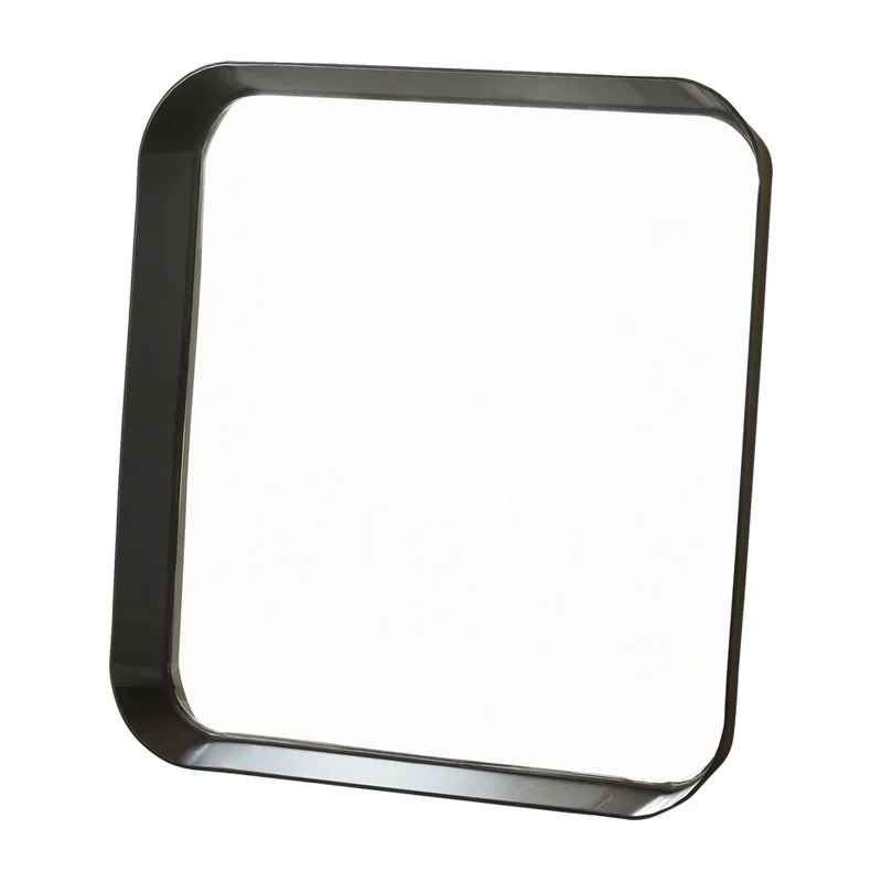Retro wrought iron decorative mirror, homestay black metal old square bathroom mirror
Retro wrought iron decorative mirror, homestay black metal old square bathroom mirror
