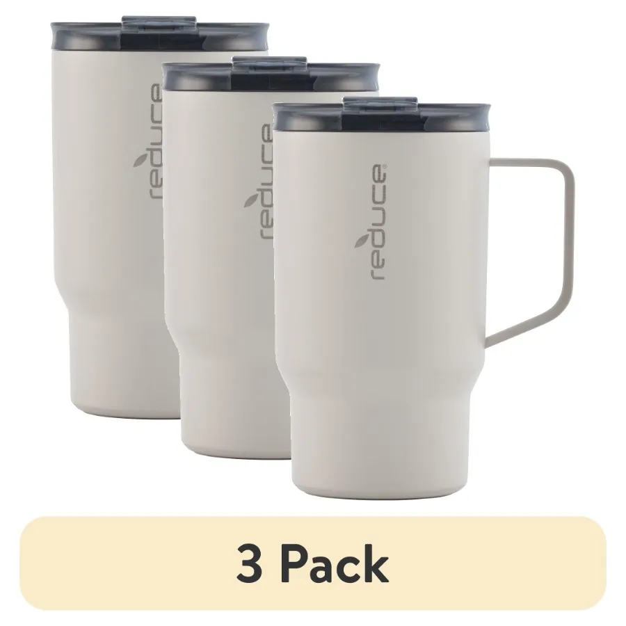 3 pack Hot1 18 oz Stainless Steel Insulated Tumbler with Adjustable Flow Lid Linen
3 pack Hot1 18 oz Stainless Steel Insulated Tumbler with Adjustable Flow Lid Linen