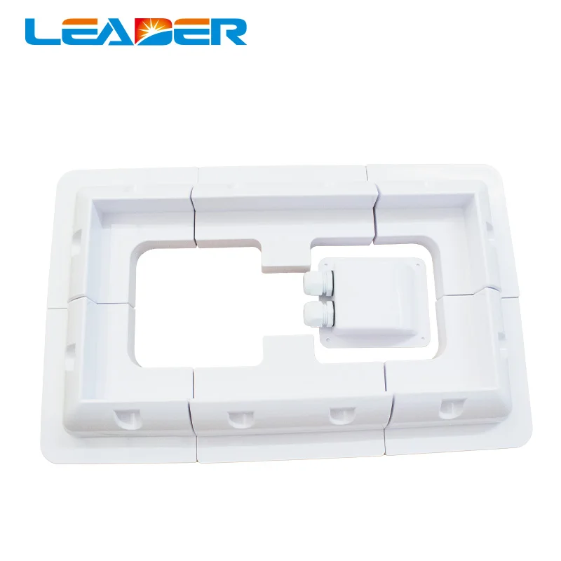 7 Pec/ Set Solar Panel Mounting Bracket White Square Set Kit Adhesive Bond Plus Cable Entry (7 PCS)
7 Pec/ Set Solar Panel Mounting Bracket White Square Set Kit Adhesive Bond Plus Cable Entry (7 PCS)