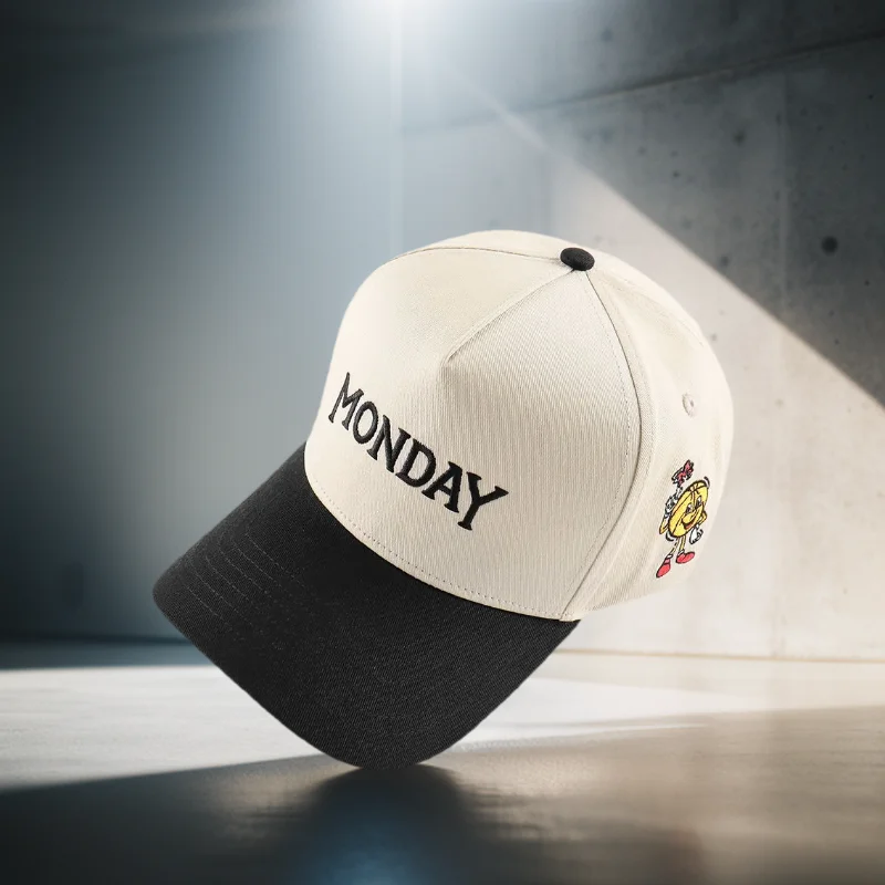 New Design 5 Panel Black Cotton Structured Embroidery Logo Plastic Closure Eyelets Back Two Tone Baseball Caps Custom waterproof
New Design 5 Panel Black Cotton Structured Embroidery Logo Plastic Closure Eyelets Back Two Tone Baseball Caps Custom waterproof