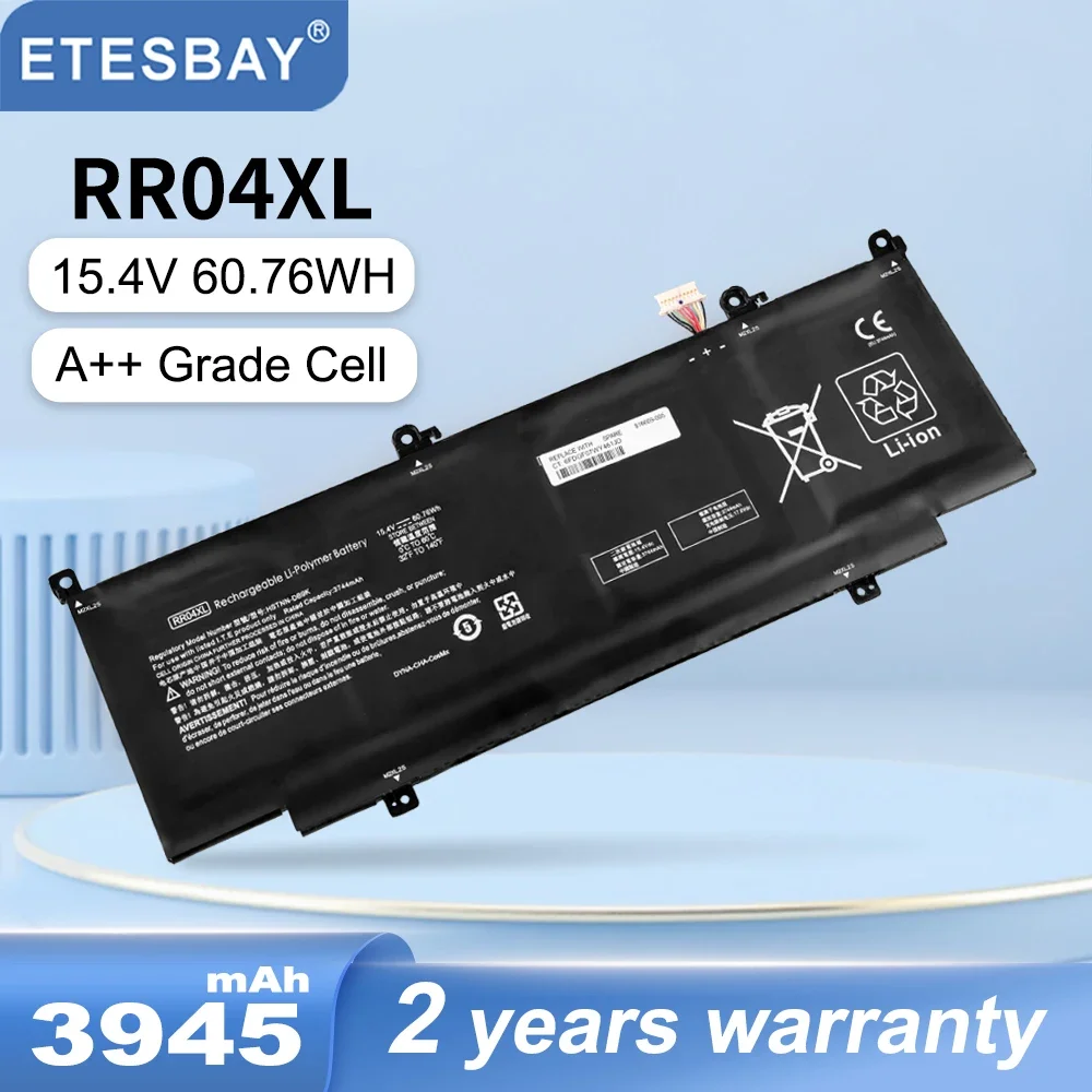 ETESBAY RR04XL для ноутбука HP Spectre X360 13-AW0900 13-AW0090CA 13-AW0003DX 13-AW0001LA 13-AW0001LM Аккумулятор для ноутбука 15,4 В
ETESBAY RR04XL для ноутбука HP Spectre X360 13-AW0900 13-AW0090CA 13-AW0003DX 13-AW0001LA 13-AW0001LM Аккумулятор для ноутбука 15,4 В