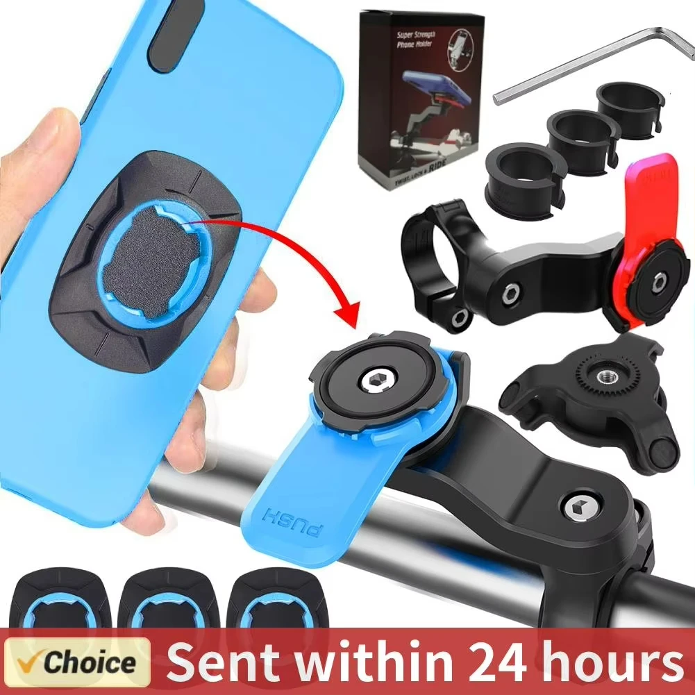 QUAD-LOCK Motorcycle Bike Phone Holder Stand Bicycle Phone Holder Bike Holder 360° Rotatable Navigation Support Security Bracket
QUAD-LOCK Motorcycle Bike Phone Holder Stand Bicycle Phone Holder Bike Holder 360° Rotatable Navigation Support Security Bracket