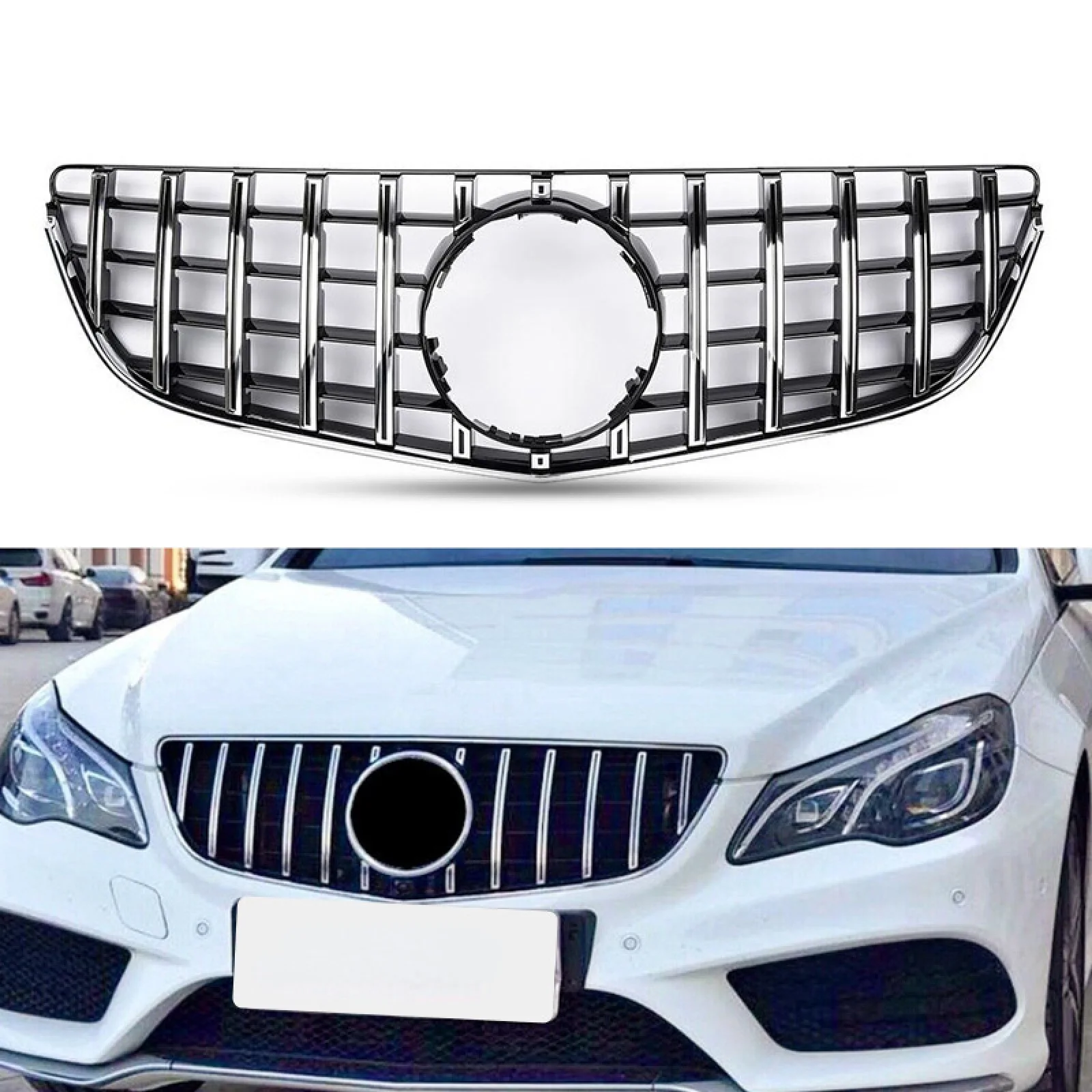 Front Bumper Upper Mesh Grille for MERCEDES-BENZ E-CLASS W207 2010 - 2012 Chrome Front Grille
Front Bumper Upper Mesh Grille for MERCEDES-BENZ E-CLASS W207 2010 - 2012 Chrome Front Grille