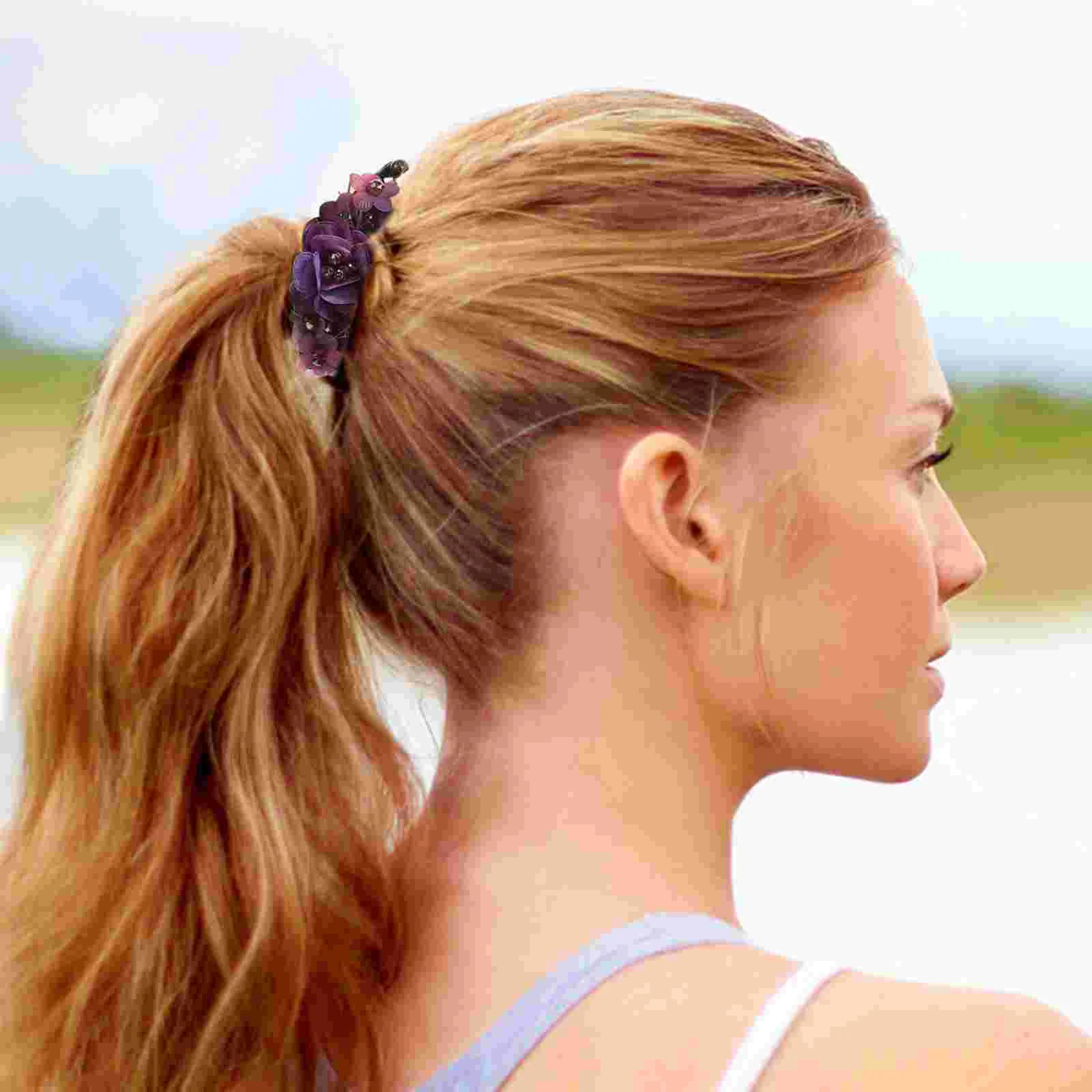 Updo Ponytail Clip Banana Hair Resin Grips Bobby Pins for Women Holder Claw The Flowers
Updo Ponytail Clip Banana Hair Resin Grips Bobby Pins for Women Holder Claw The Flowers