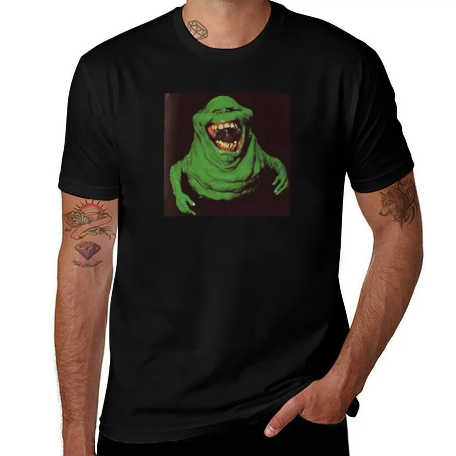 Slimer Vintage Ghostbusters T-Shirt essential t shirt black cotton t-shirt plain for man package
Slimer Vintage Ghostbusters T-Shirt essential t shirt black cotton t-shirt plain for man package